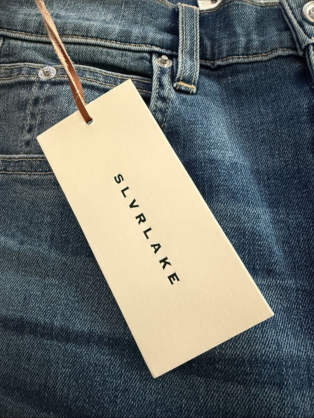 SLVRLAKE Beatnik High Rise Slim Skinny Jeans in "Anything Goes" Wash Size 26 NWT - Picture 9 of 10